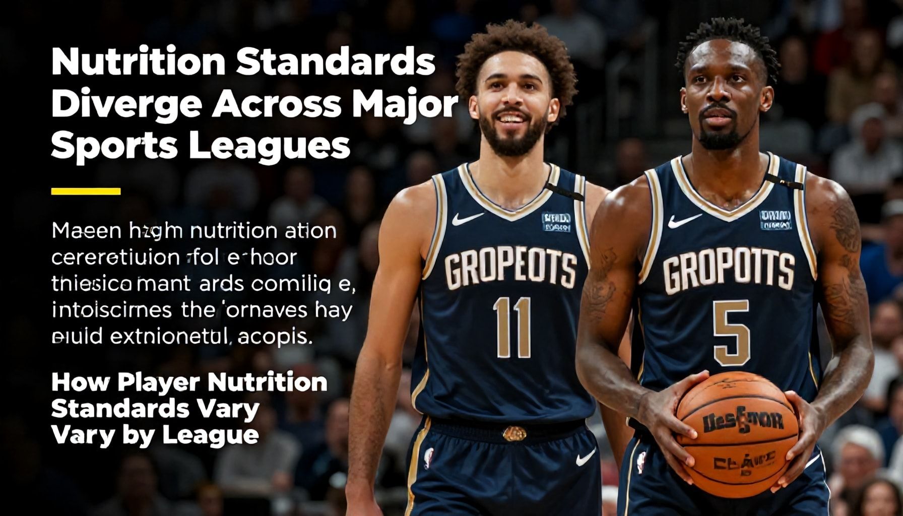 Nutrition Standards Diverge Across Major Sports Leagues