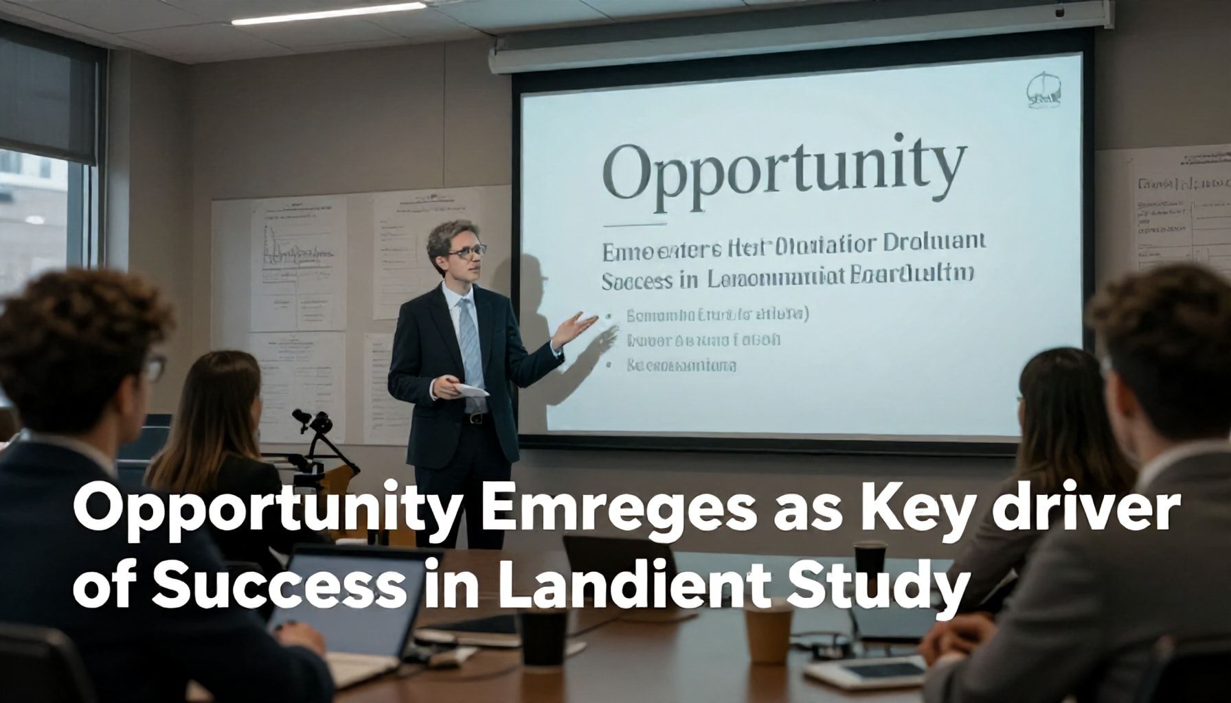 Opportunity Emerges as Key Driver of Success in Landmark Study