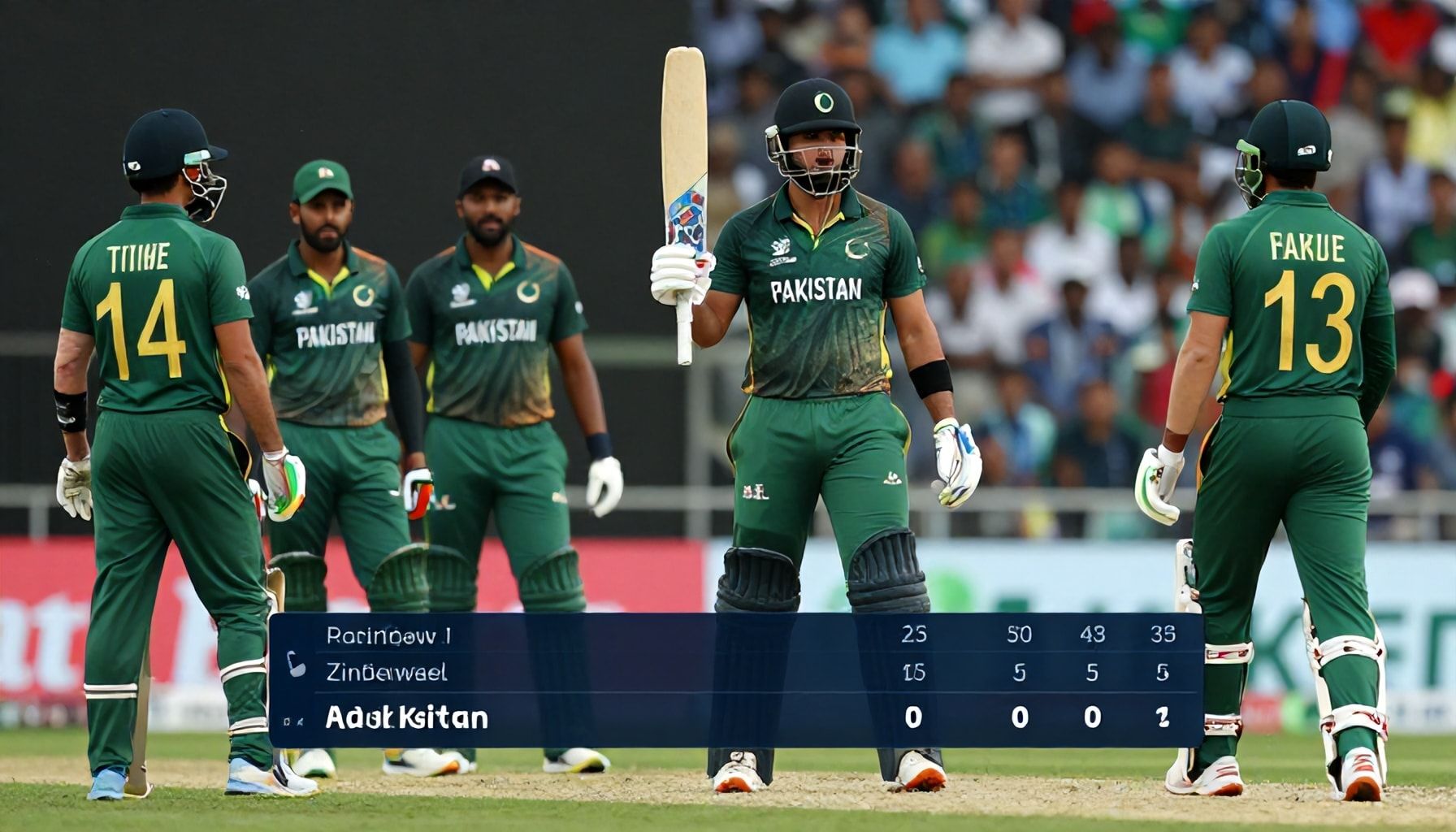 Pakistan Dominates Zimbabwe in Record-Breaking Test Victory