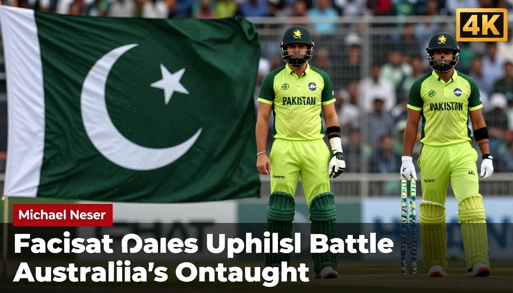 Pakistan Faces Uphill Battle After Australia's Onslaught
