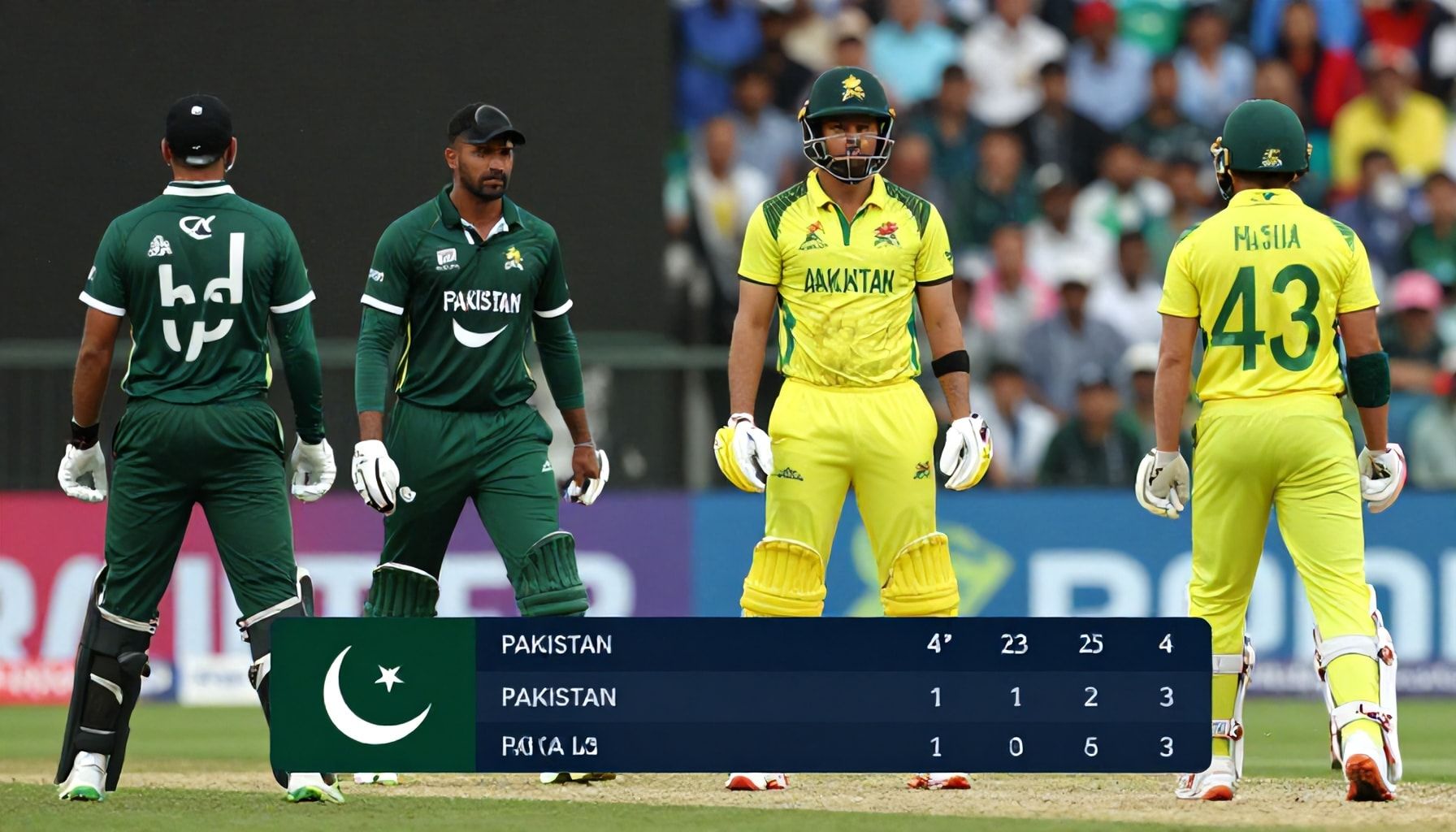 Pakistan's Fightback Falls Short Against Australia