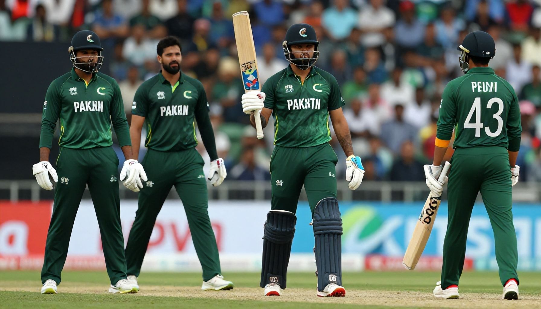 Pakistan's Middle Order Batsmen Secure Hard-Fought Win
