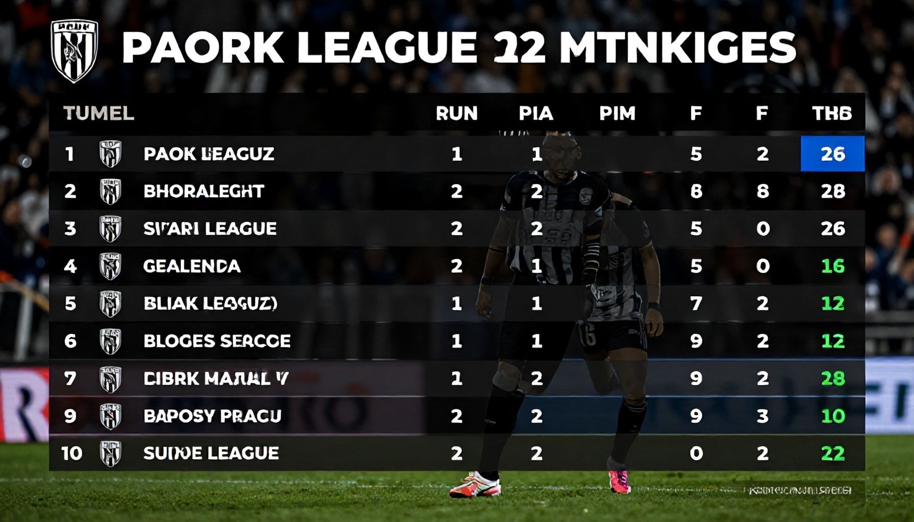PAOK Seizes Top Spot in Super League Greece