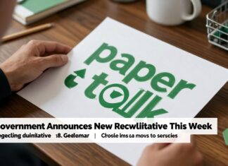 Paper Talk: Government Announces New Recycling Initiative This Week