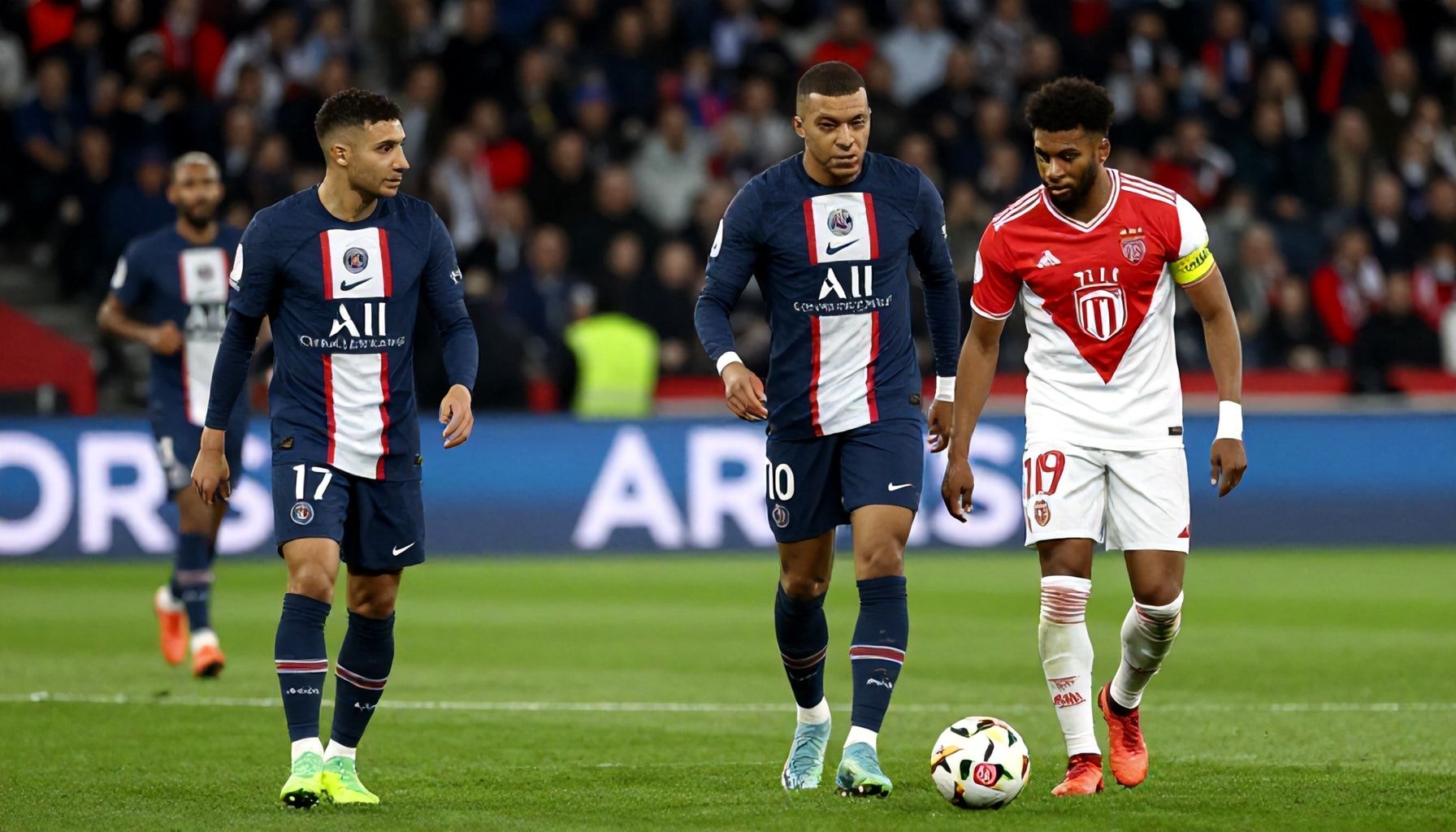 Paris Saint-Germain Secures Comfortable Win Over Monaco