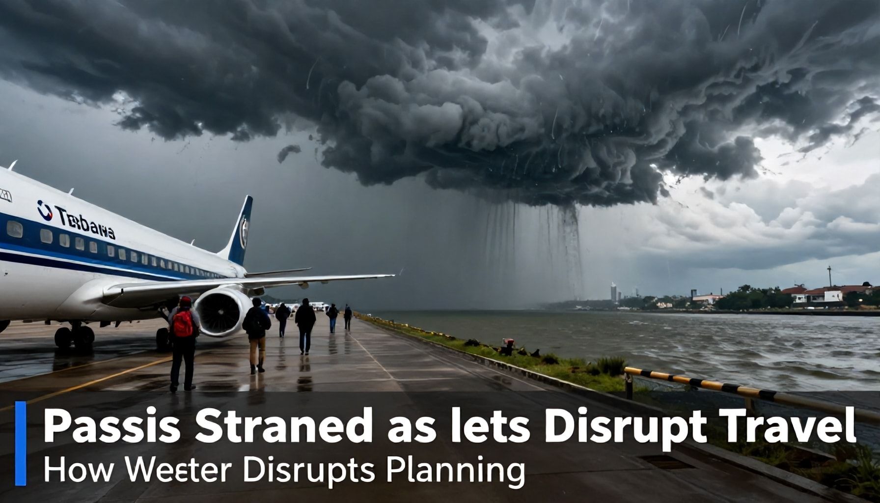 Passengers Stranded as Storms Disrupt Travel