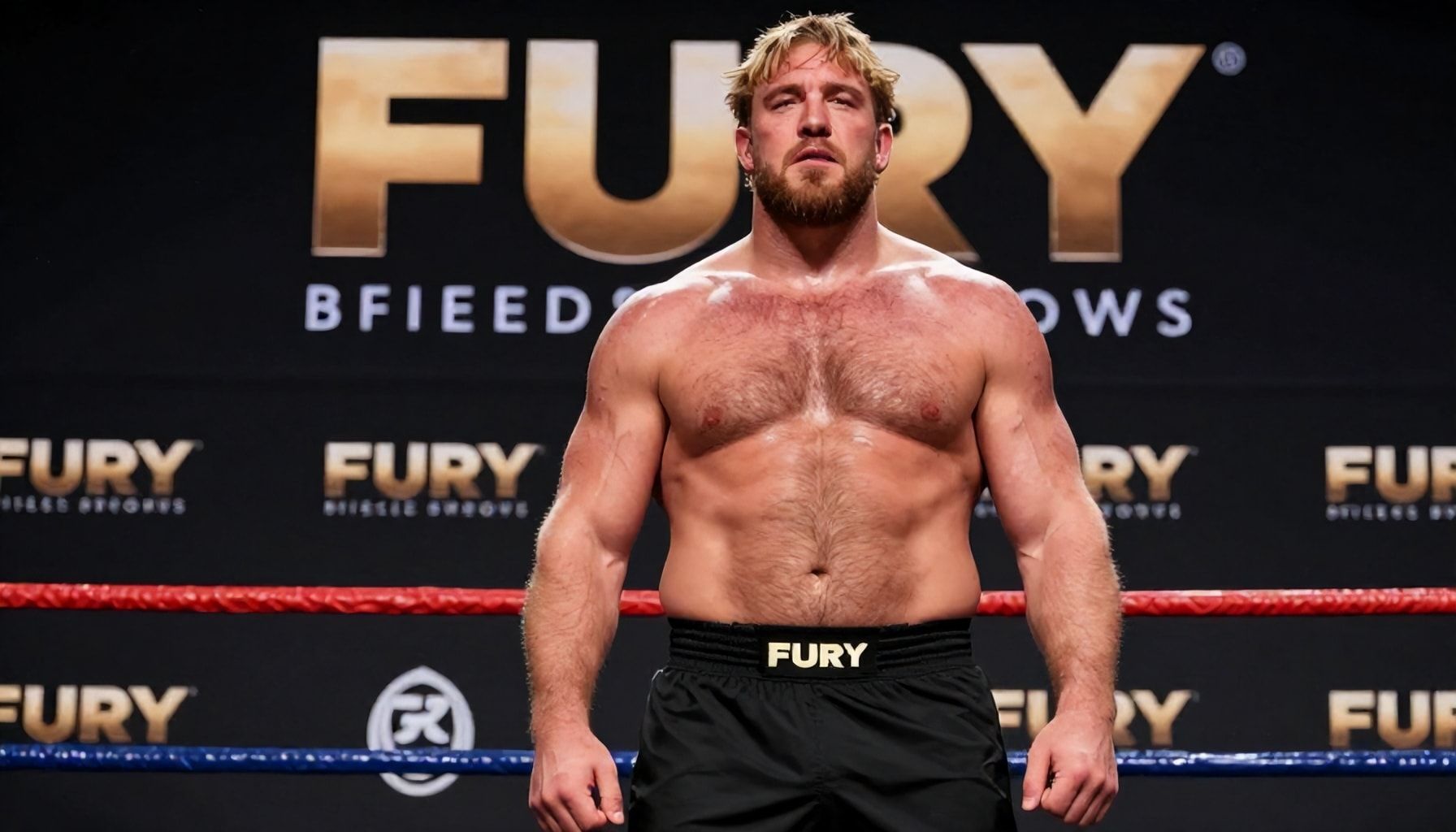 Paul's 91kg Physique Ready for Fury Fight This Weekend