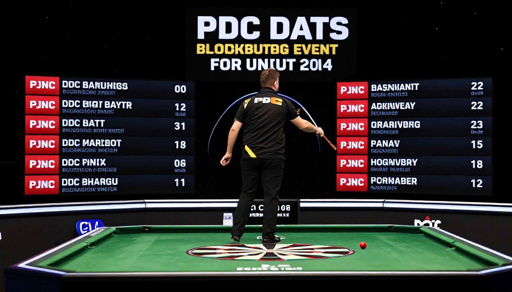 PDC Darts Unveils Blockbuster Events for Next Year