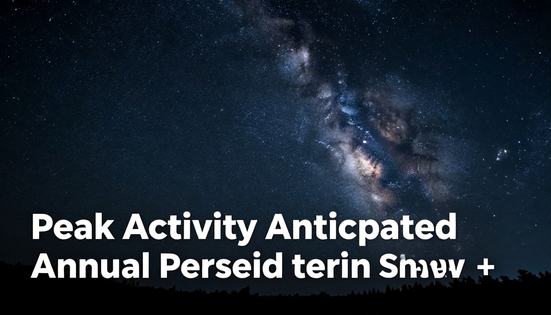 Peak Activity Anticipated for Annual Perseid Meteor Shower
