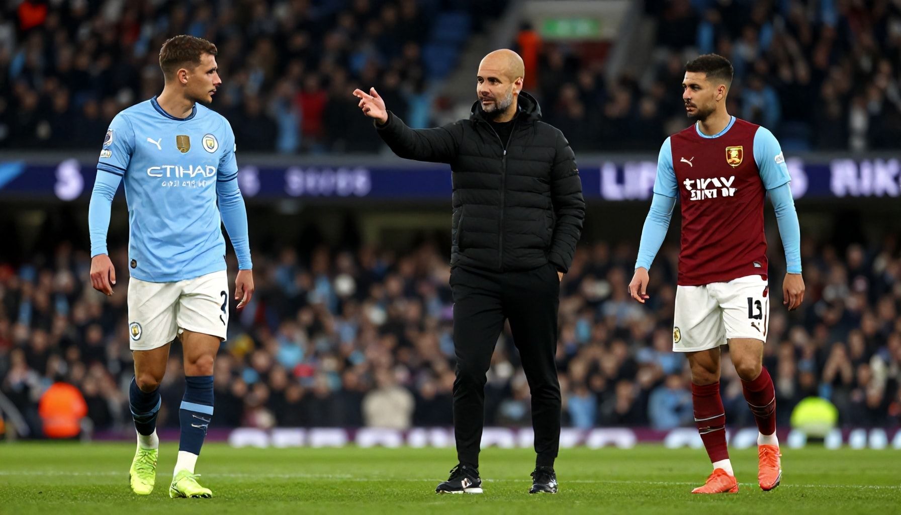 Pep Guardiola's side seek crucial three points in top-four battle