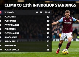 Plymouth Argyle Climb to 12th in Championship Standings After Saturday’s Victory