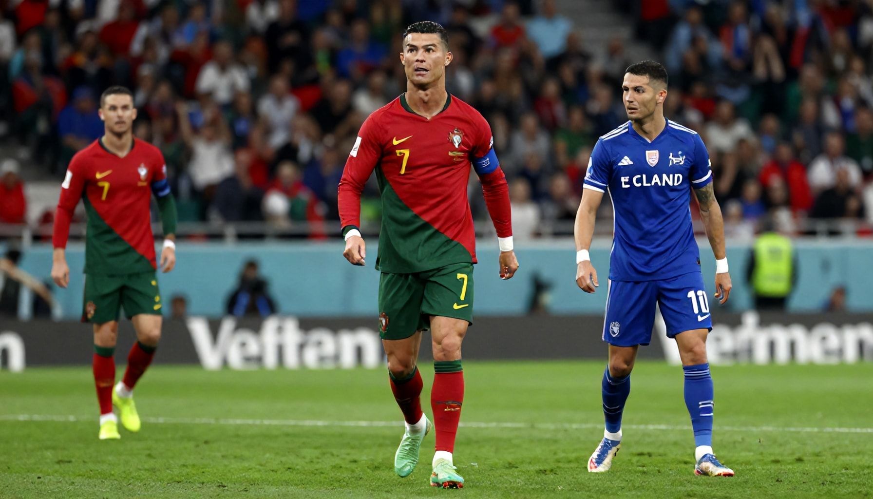 Portugal Dominates Iceland with Ronaldo's Double