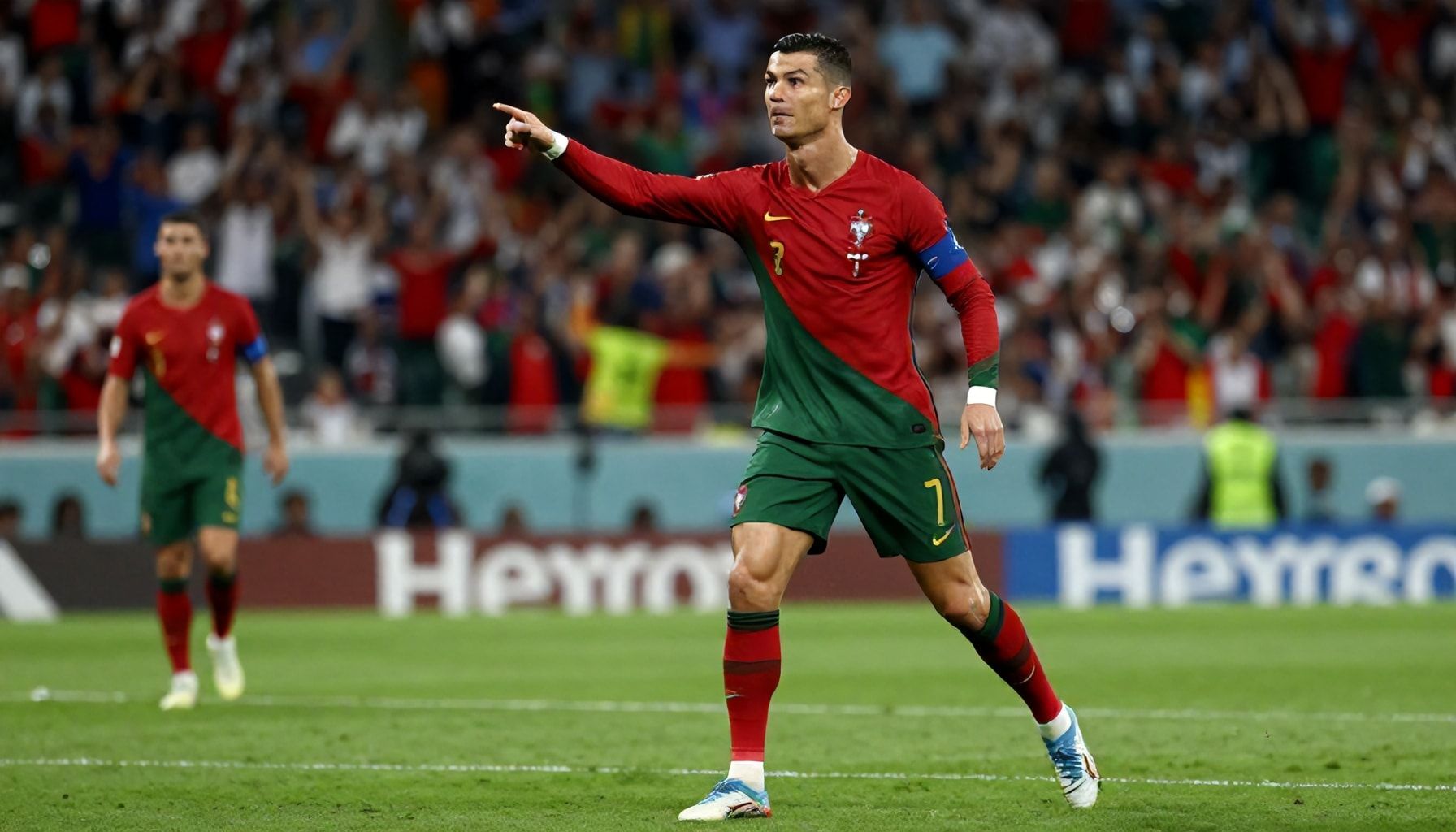 Portugal's Ronaldo Scores Twice in Comprehensive Win