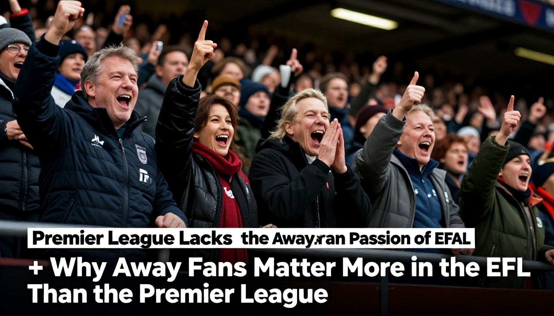Premier League Lacks the Away Fan Passion of EFL