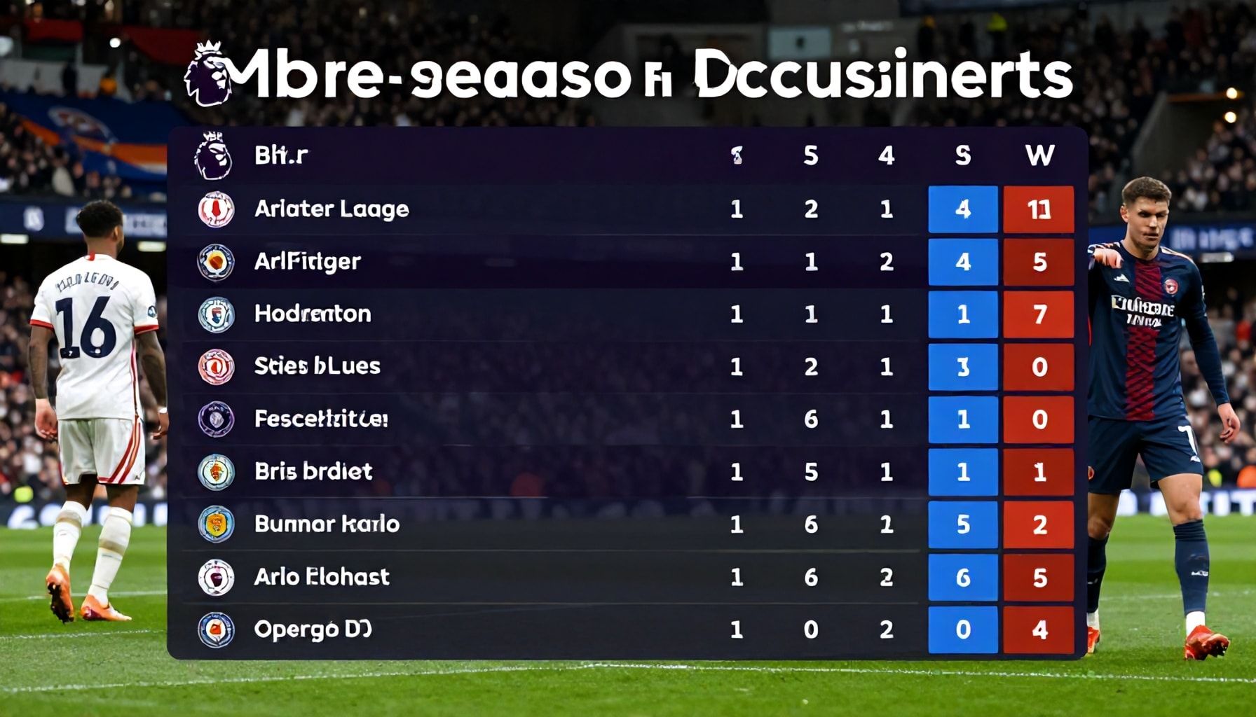 Premier League Teams Clash for Vital Mid-Season Standing