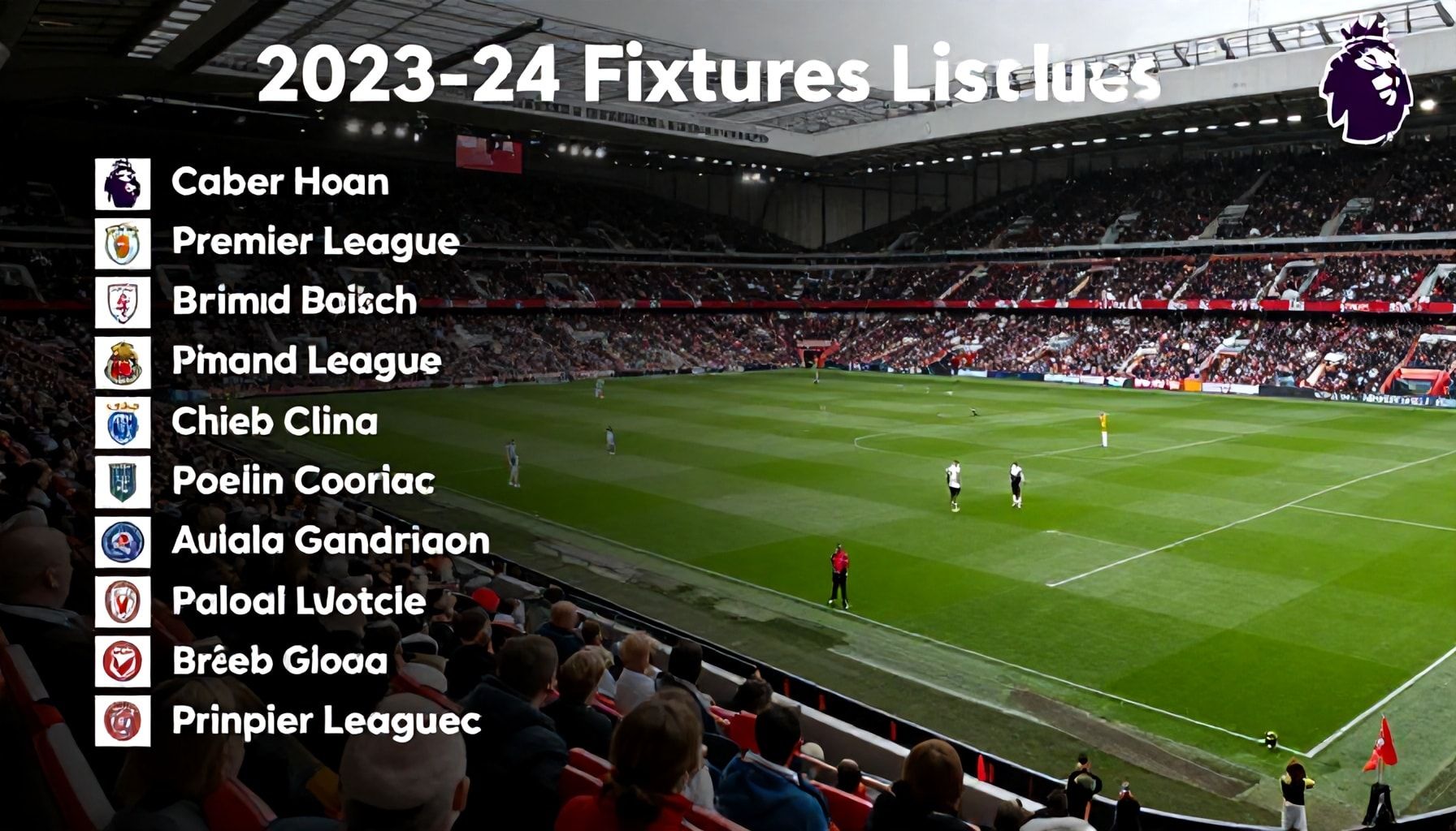 Premier League Unveils 2023-24 Fixture List Impact on Crowd Numbers