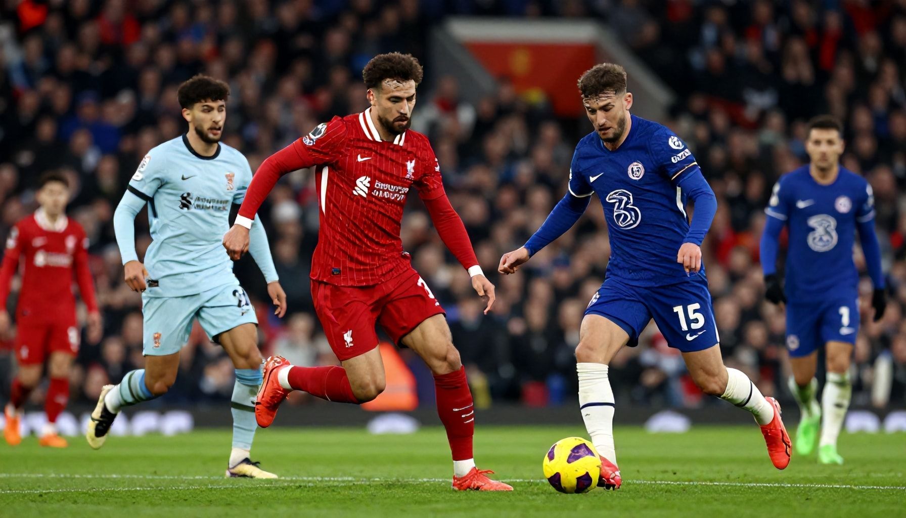 Premier League's Top Teams Collide as Liverpool Face Chelsea