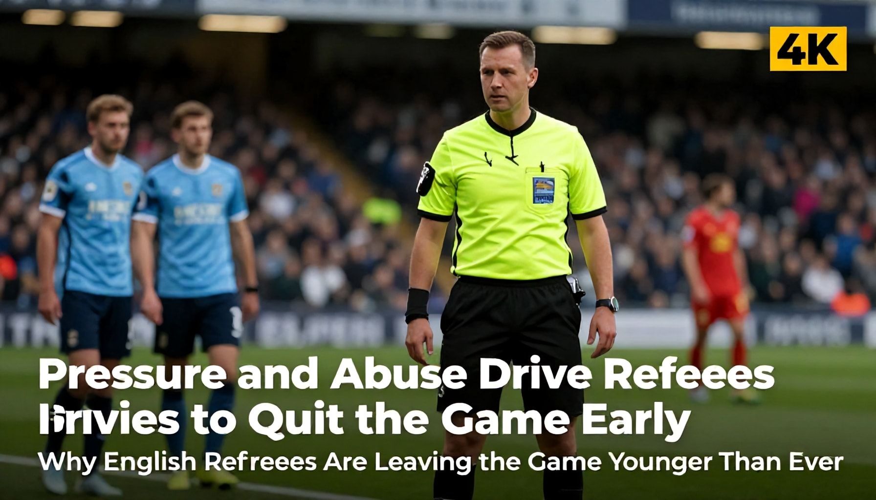 Pressure and Abuse Drive Referees to Quit the Game Early