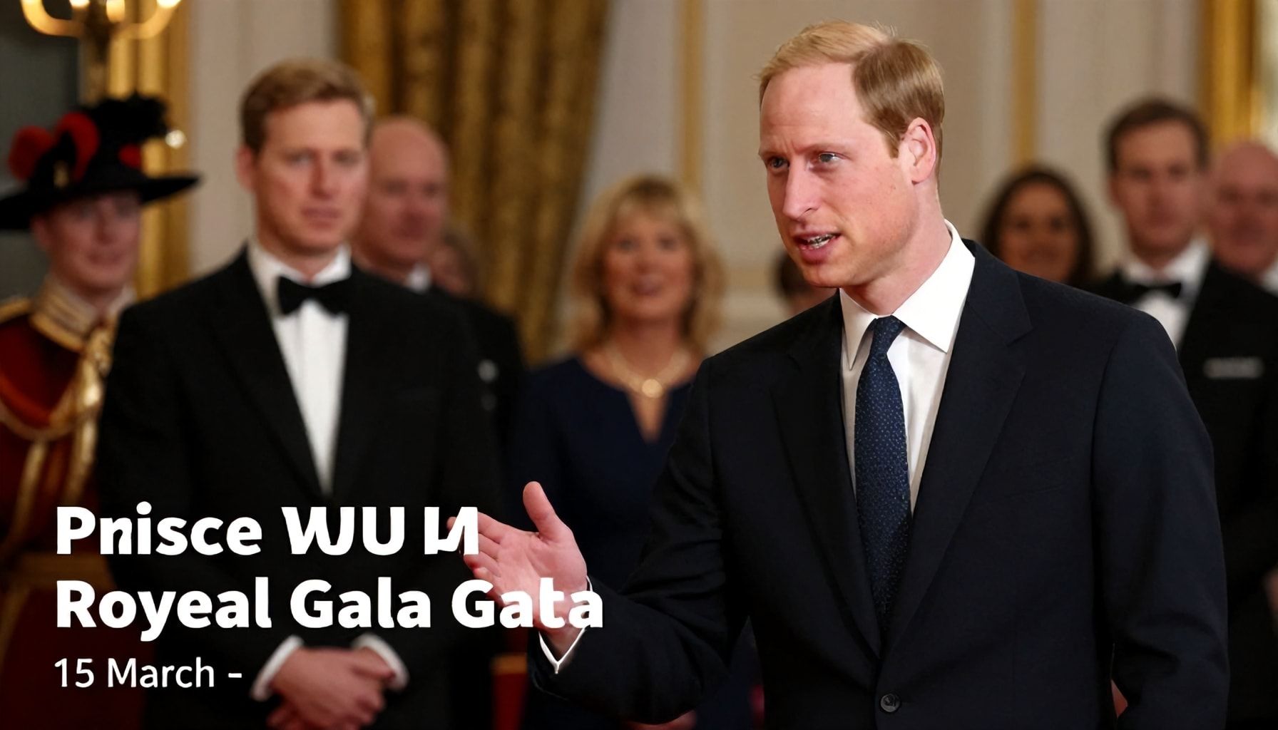 Prince William Announces Royal Gala for 15 March