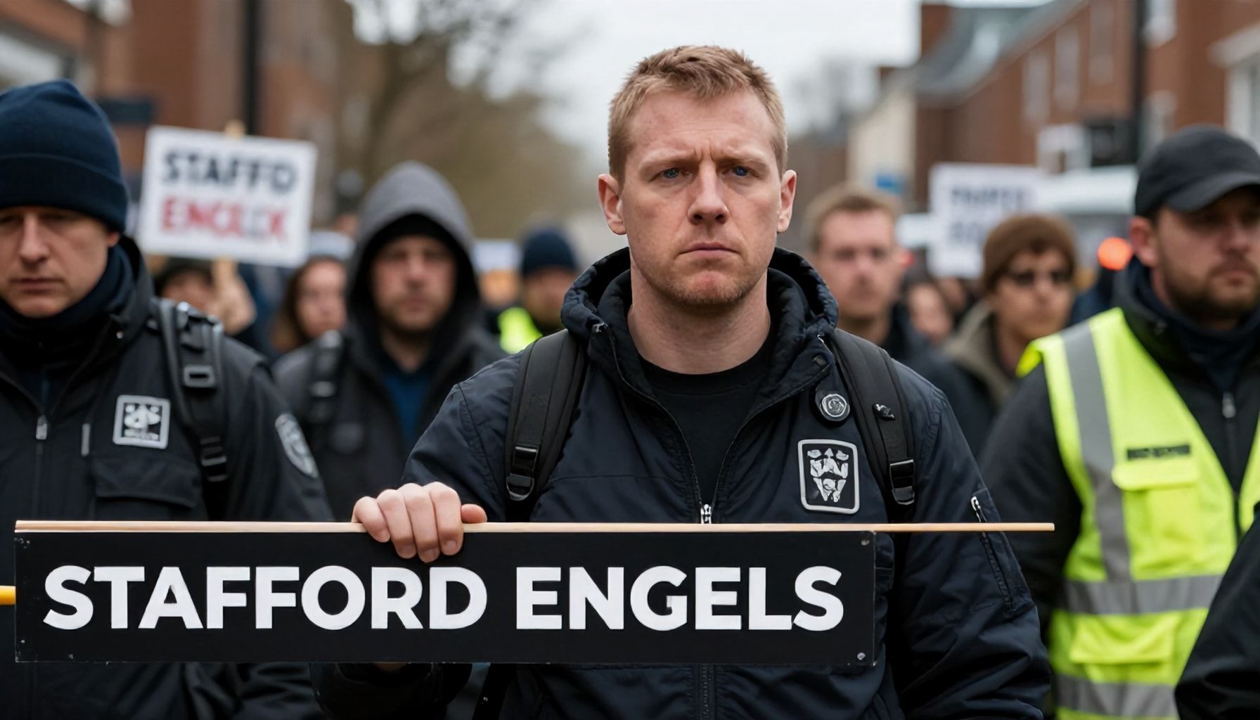 Protest Turns Deadly: Stafford Engels Arrested