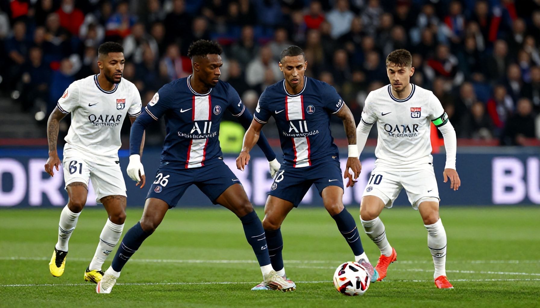 PSG's attacking trio ready to fire against Lyon's defence
