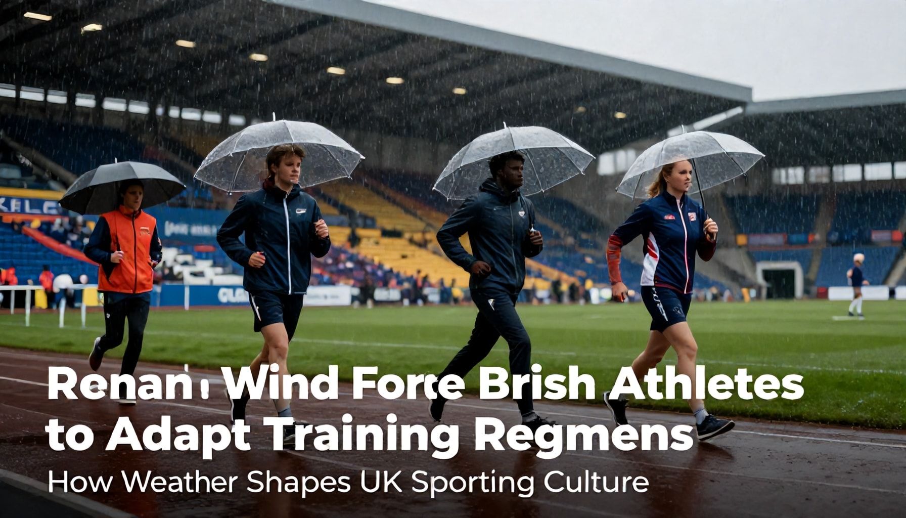 Rain and Wind Force British Athletes to Adapt Training Regimens