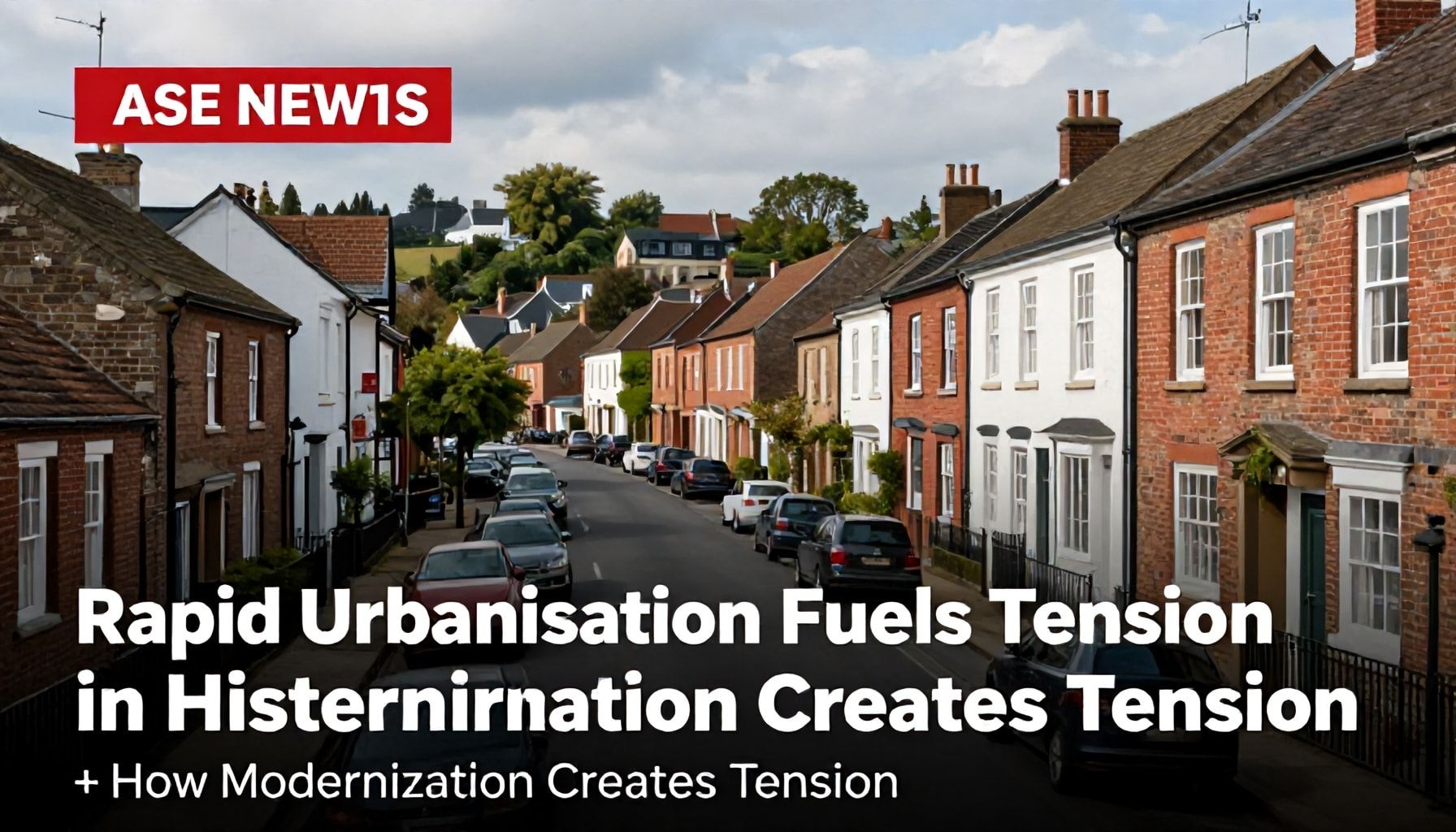 Rapid Urbanisation Fuels Tension in Historic Towns