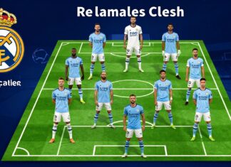 Real Madrid vs Man City: Teams Set for UCL Clash Tonight
