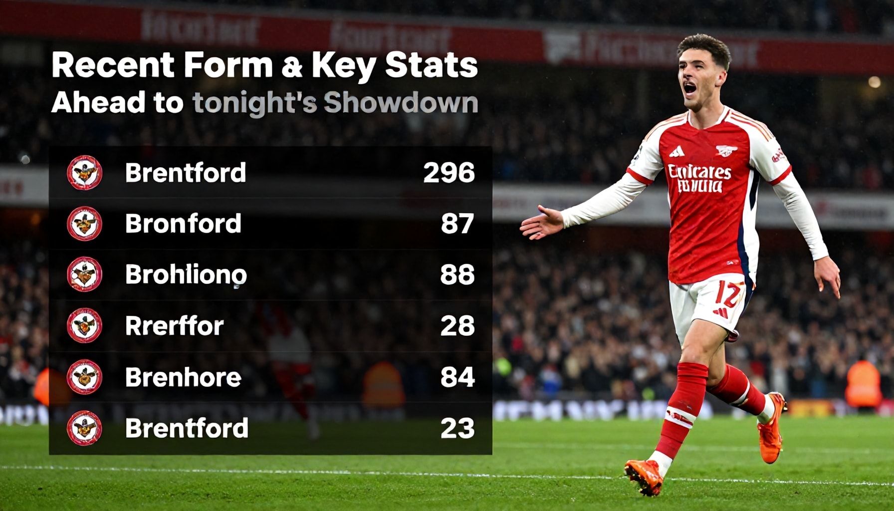 Recent Form and Key Stats Ahead of Tonight's Showdown