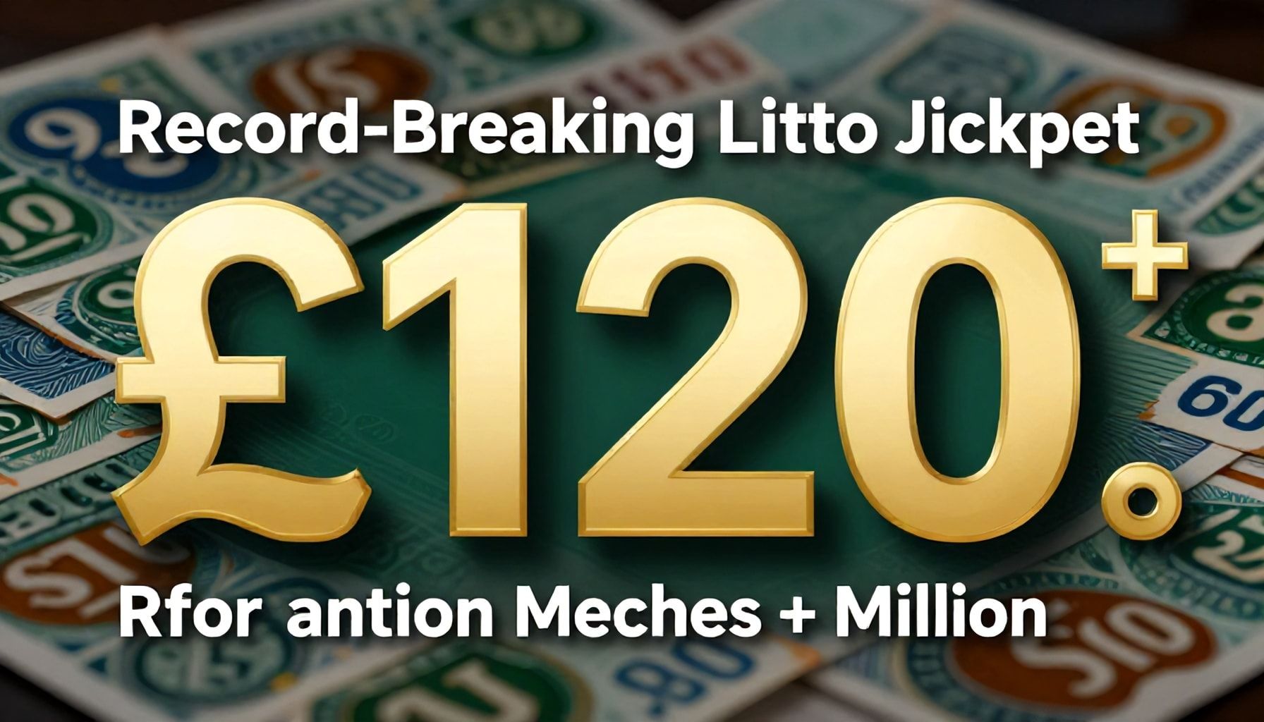 Record-Breaking Lotto Jackpot Reaches £120 Million