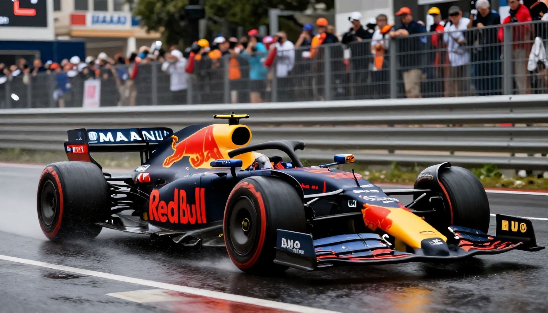Red Bull Driver Dominates Rain-Soaked Race in Monaco