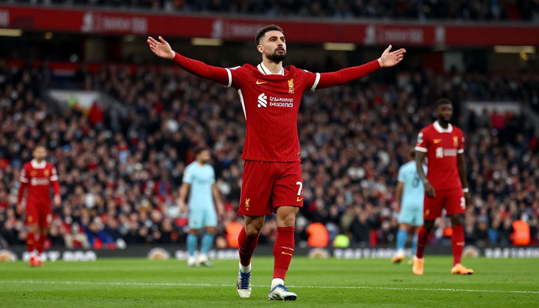 Red's Dominant Display Extends Lead at Top