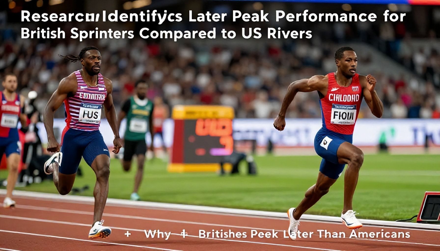Research Identifies Later Peak Performance for British Sprinters Compared to US Rivals