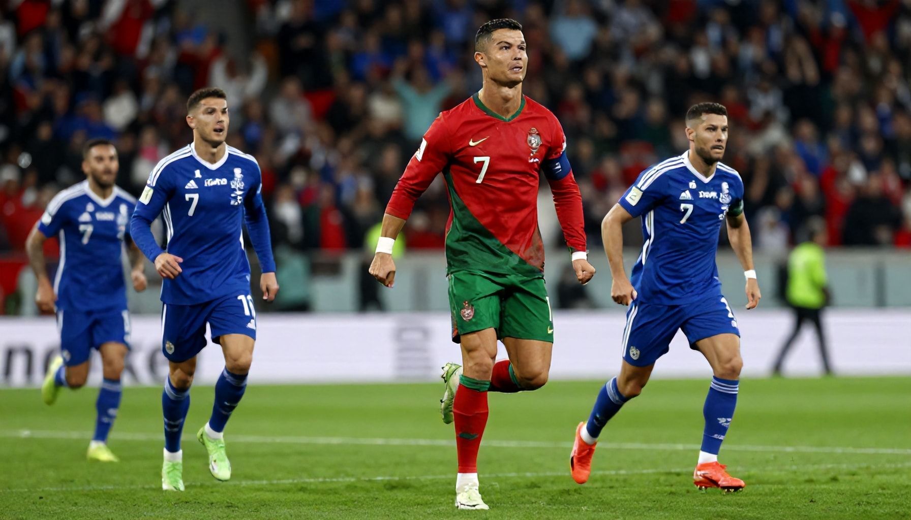 Ronaldo Strikes Twice in Portugal's Rout of Iceland