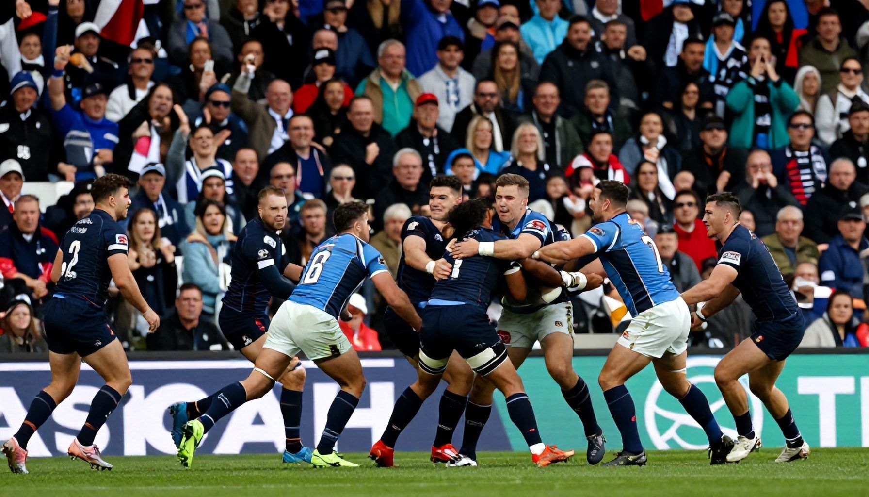 Rugby Fans Witness Spectacular Displays of Skill