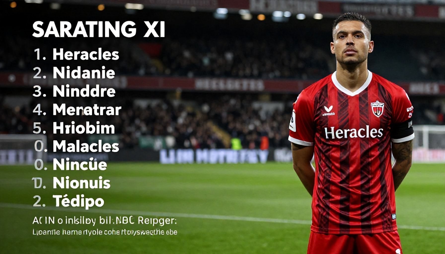 Saturday's NEC Battle: Heracles' Starting XI Takes Shape