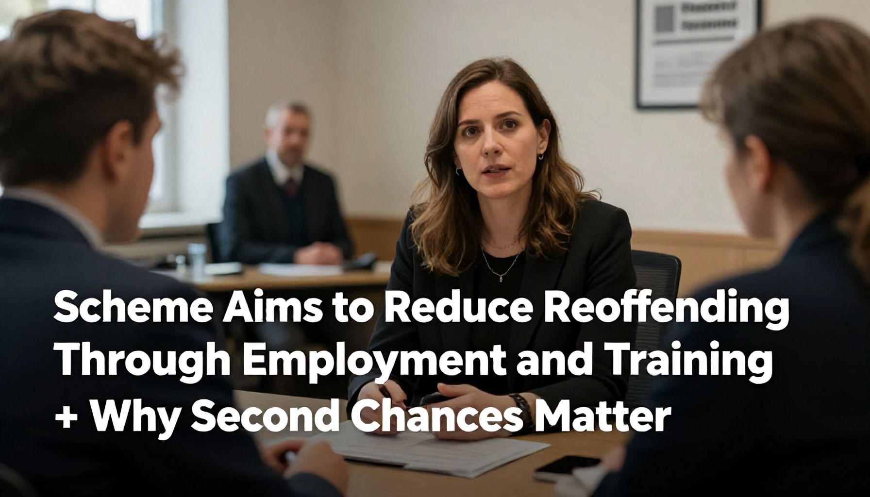 Scheme Aims to Reduce Reoffending Through Employment and Training