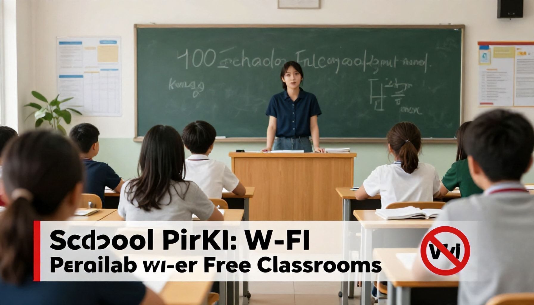 Schools Prepare for Wi-Fi Free Classrooms