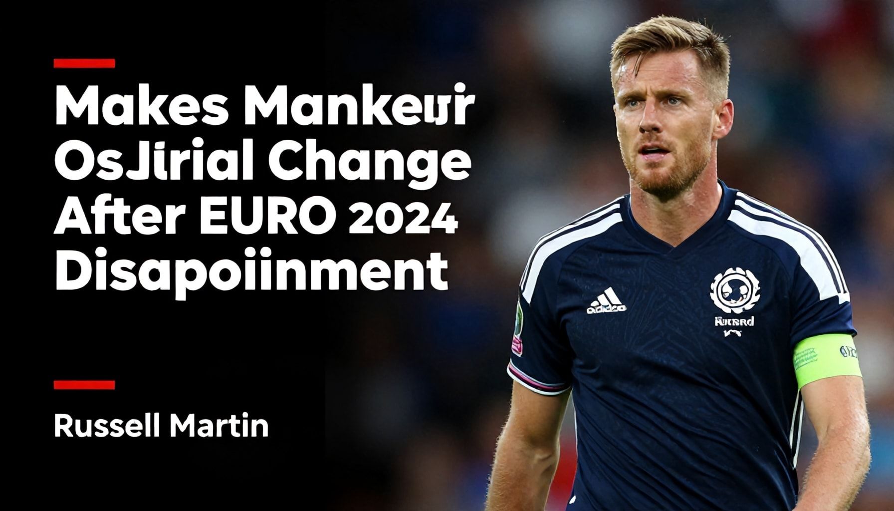 Scotland Makes Managerial Change After Euro 2024 Disappointment
