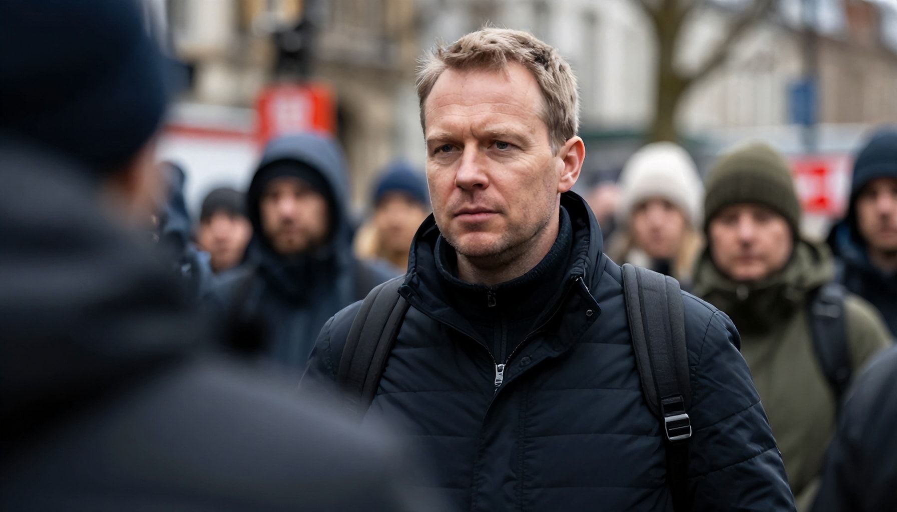 Senne Lammens Taken into Custody During Brussels Demonstrations