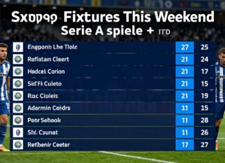 Serie A Kicks Off Exciting Fixtures This Weekend