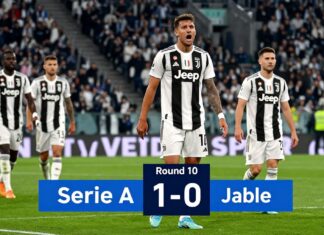 Juventus Top Serie A Table After Round 10 Victory