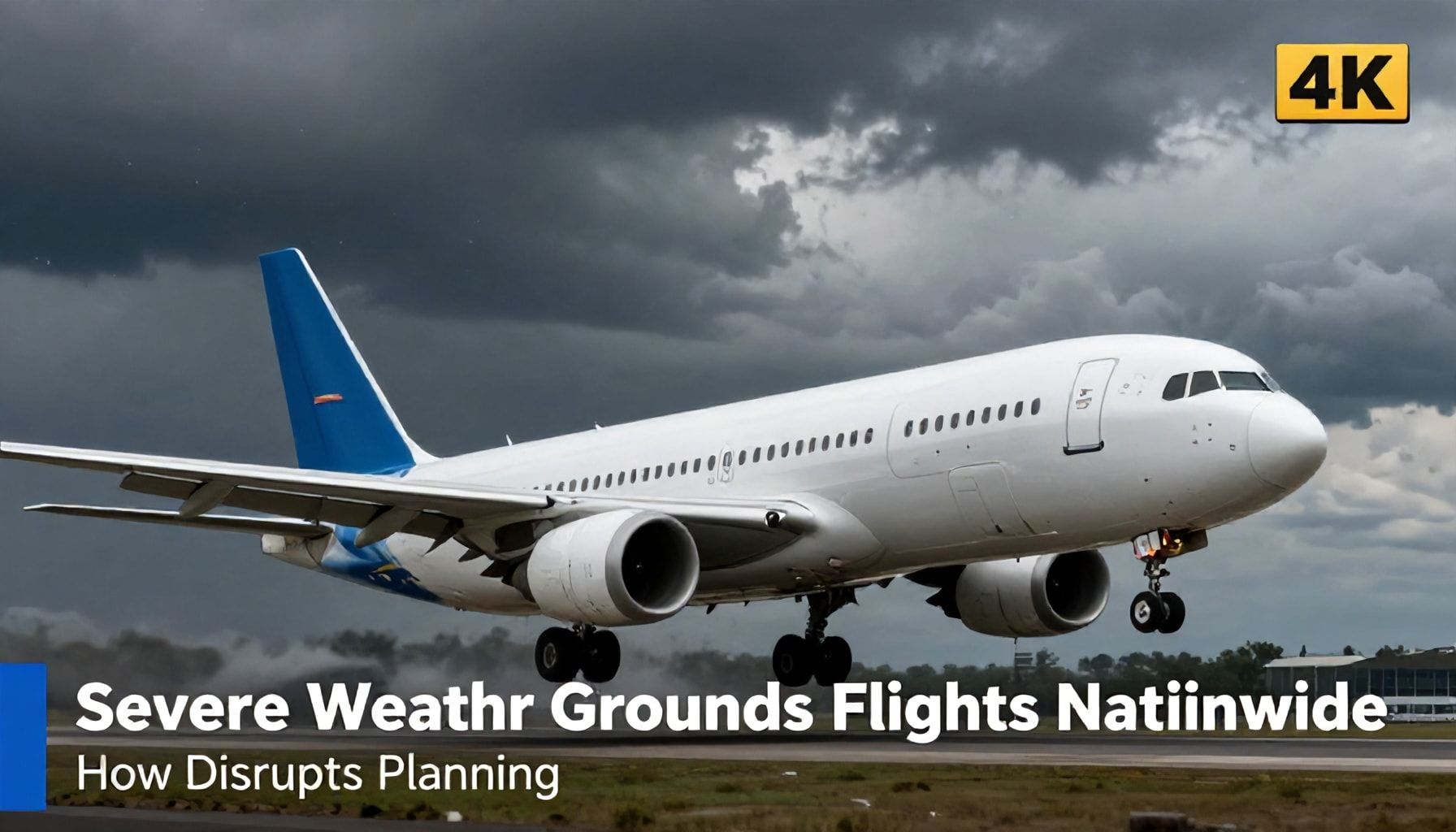 Severe Weather Grounds Flights Nationwide