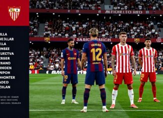 Sevilla vs Barcelona: Teams Line Up for Sunday Clash