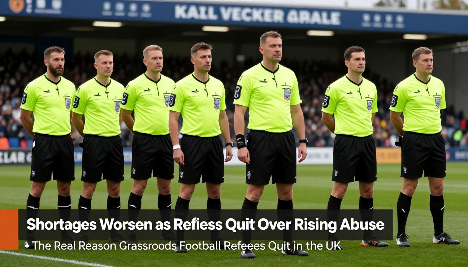 Shortages Worsen as Referees Quit Over Rising Abuse