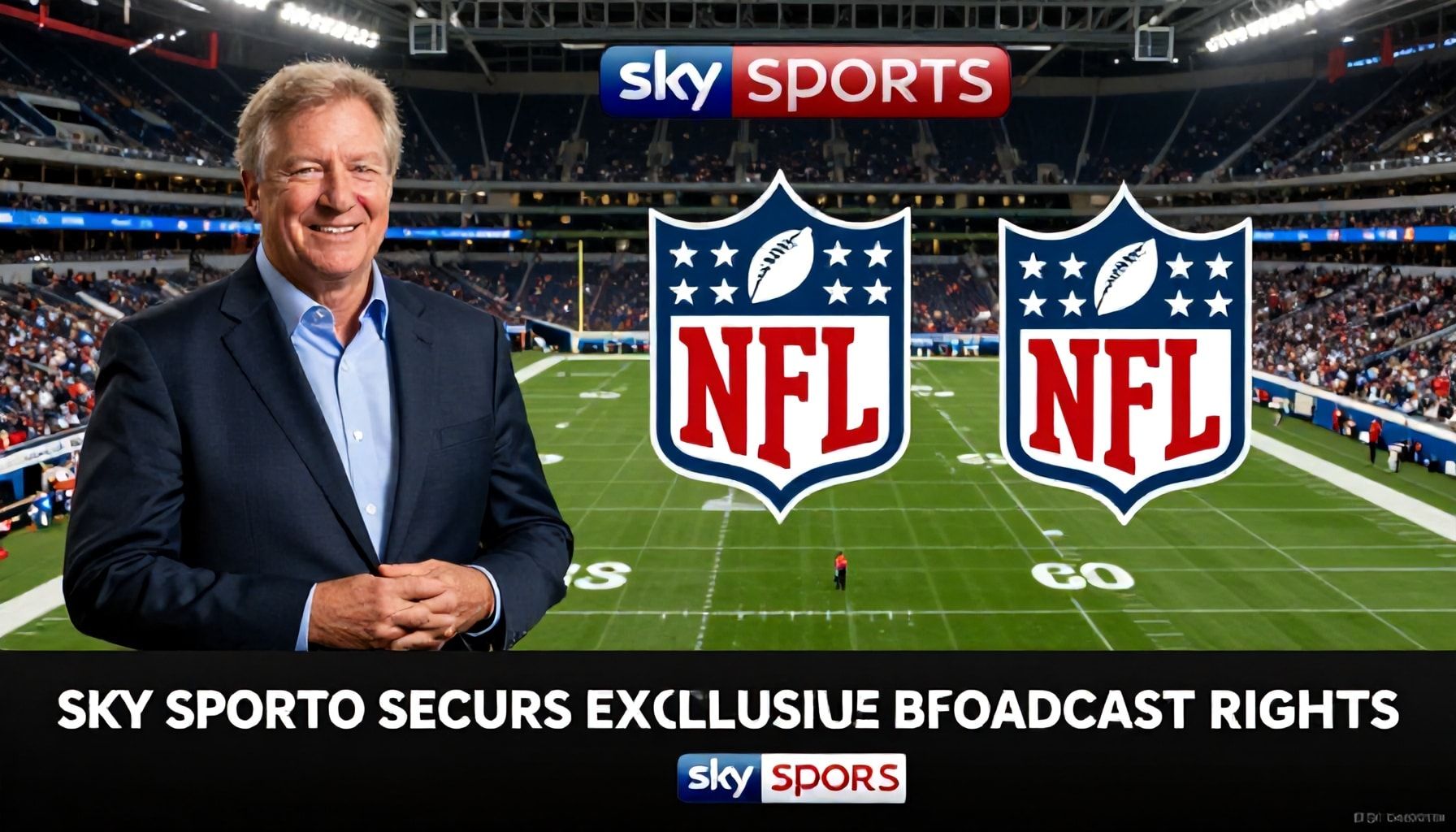 Sky Sports Secures Exclusive Broadcast Rights for NFL Games