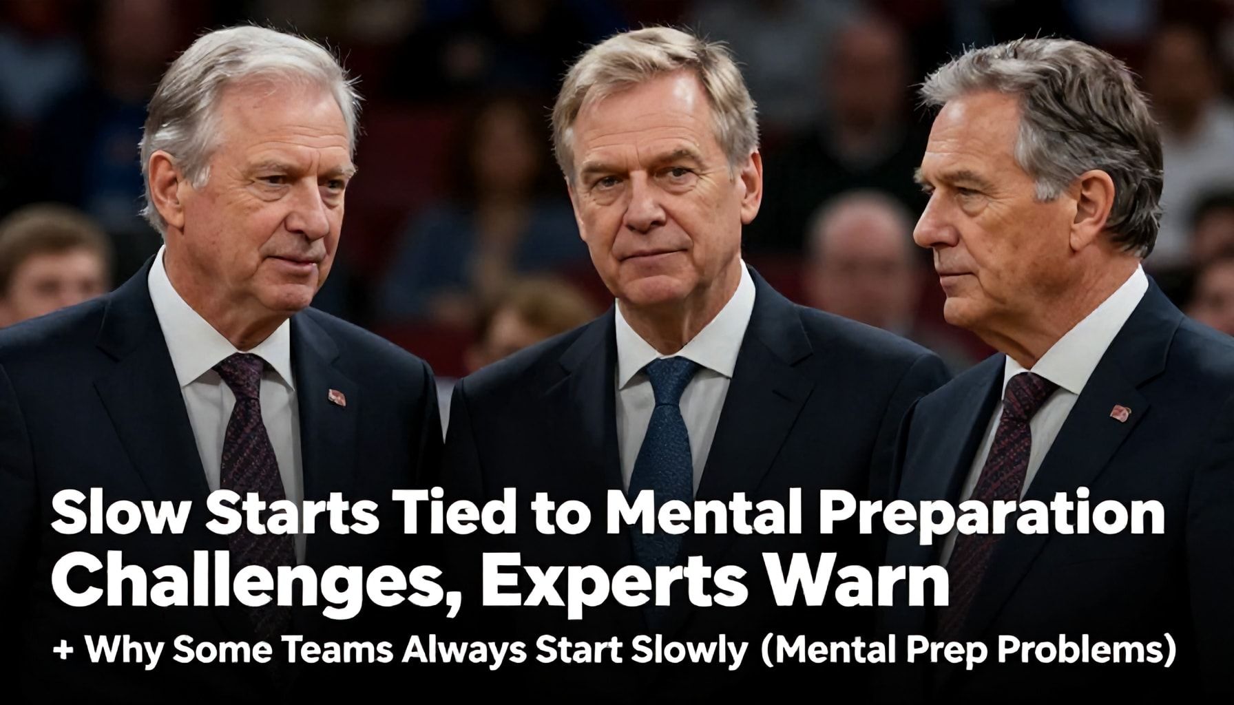 Slow Starts Tied to Mental Preparation Challenges, Experts Warn