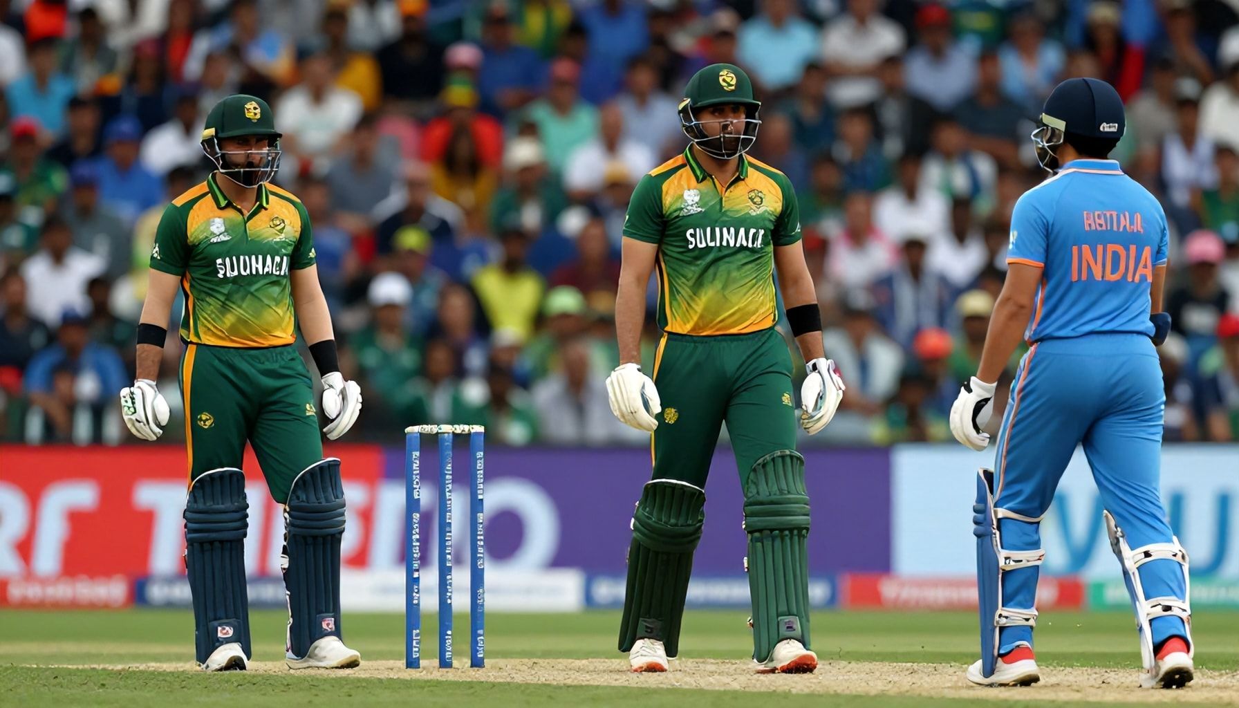 South Africa and India Lock Horns in Crucial Cricket Series