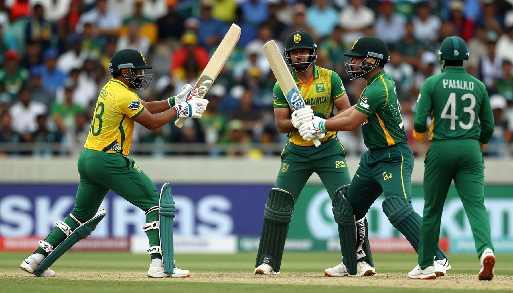 South Africa and Pakistan Clash in First Test Match