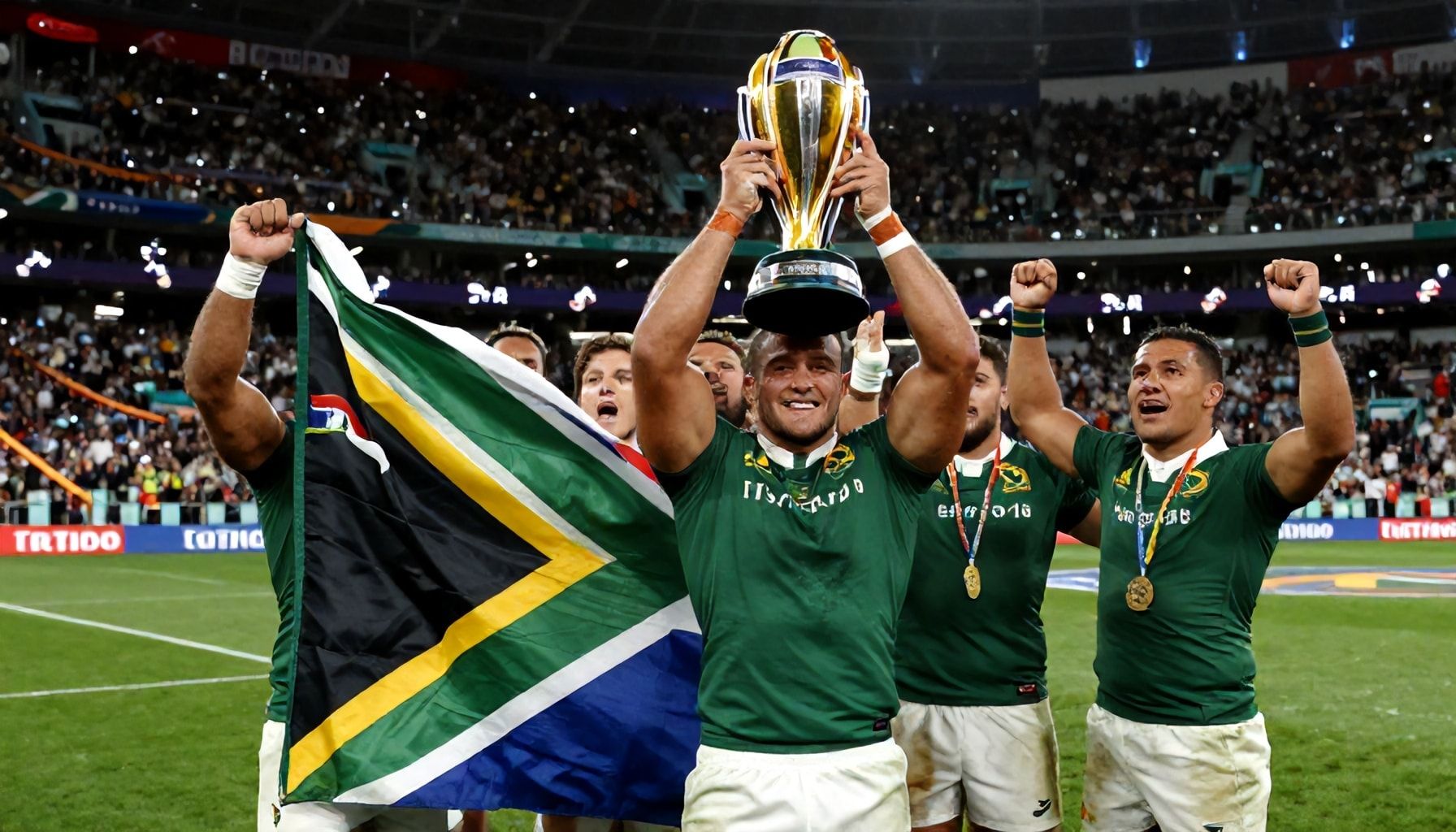 South Africa Claims Rugby World Cup Glory